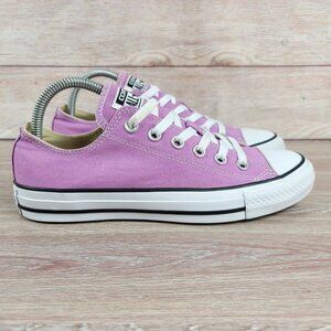 Converse CTAS Fuchsia Pink Sneakers Women's Size 8 Canvas Casual Low Top Shoes